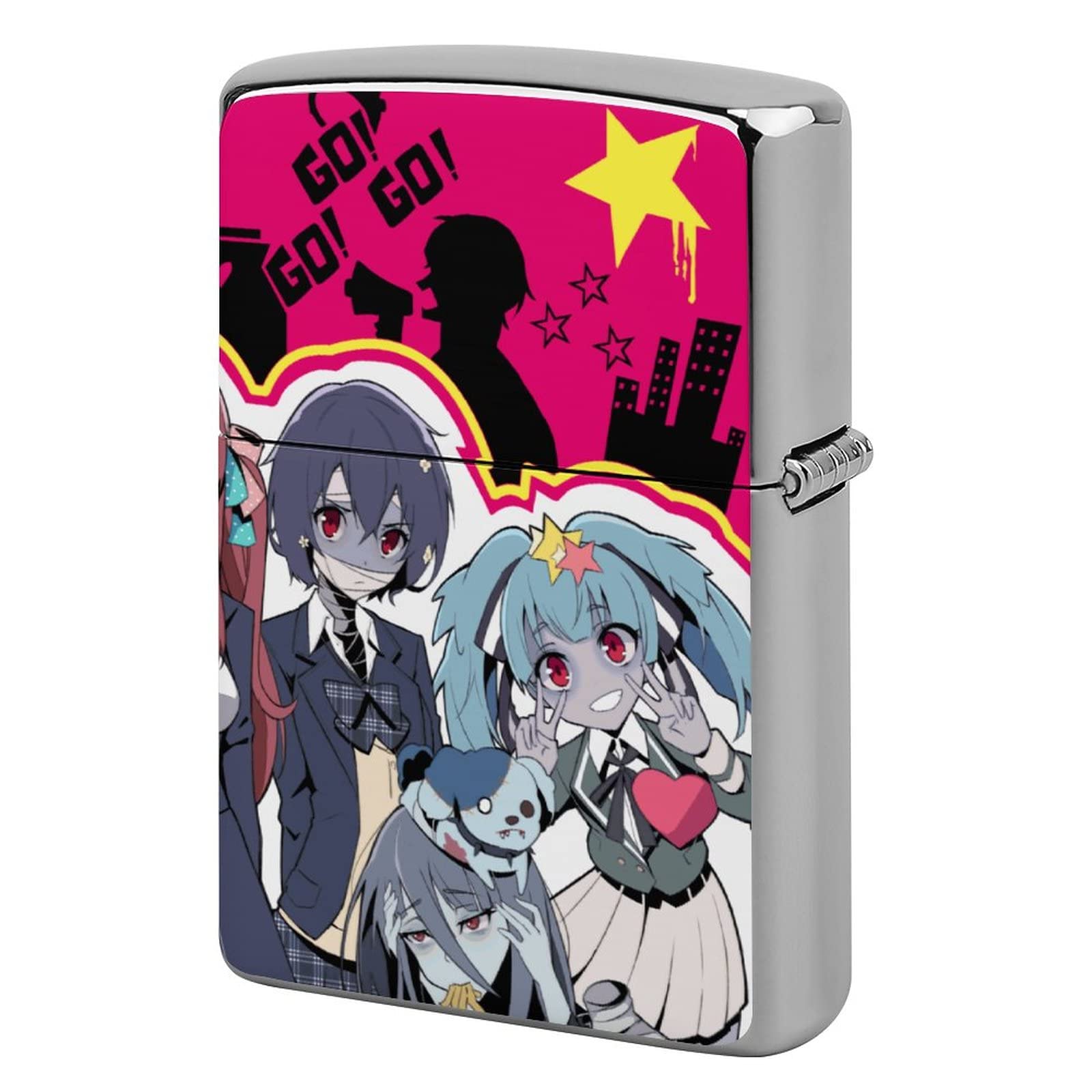 Amazon.co.jp: オシャレアニメ柄 ゾンビランドサガ ライターケース